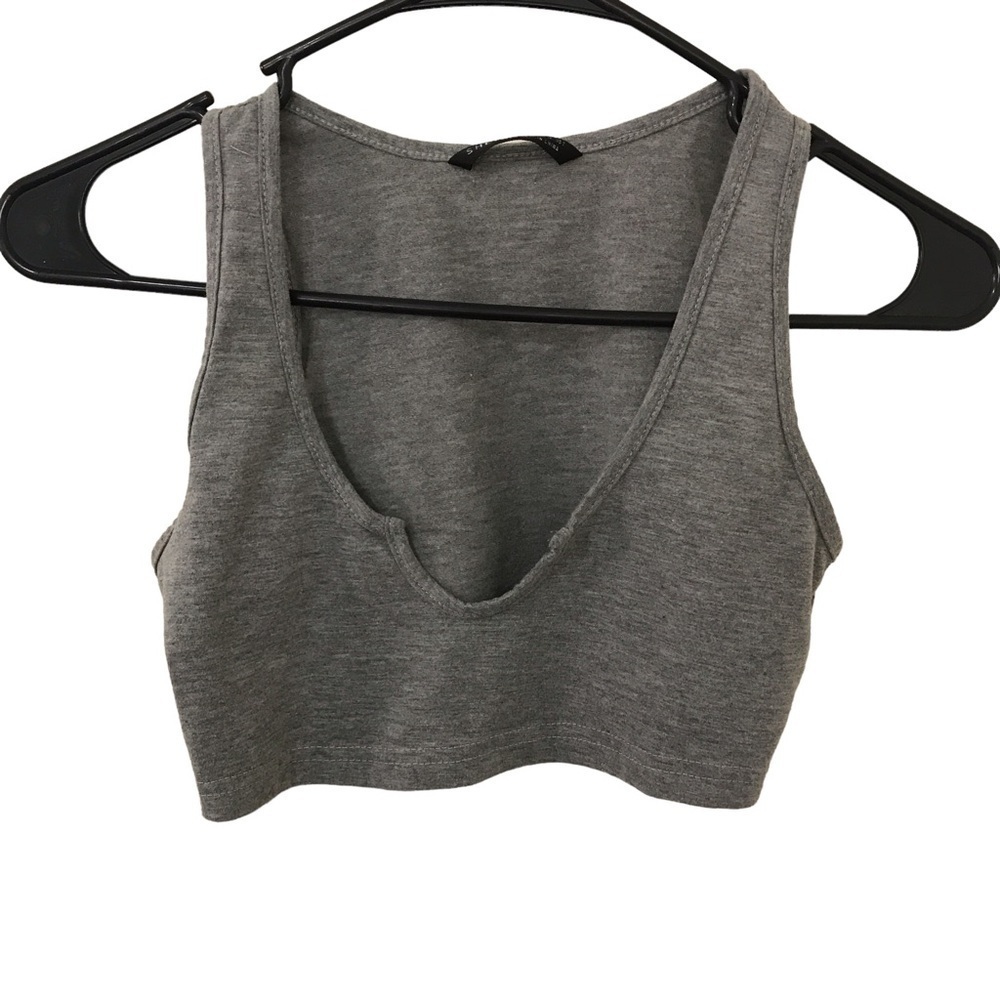 3/$15 Shein Low Vneck Crop Tank Top